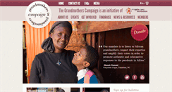 Desktop Screenshot of grandmotherscampaign.org
